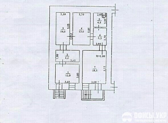 ВНИМАНИЕ! СРОЧНО продам 76 М. помещение в центре !!! 277
