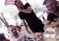 Ресторан 340 кв.м, метро Театральная. Фасад. Летняя площадка.