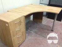 Столы угловые с приставной тумбой. Распродажа