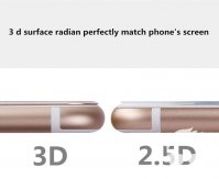 Cтекло 3D защитное на iphone 6 6 S 6 плюс-115 грн.