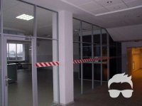 Стационарные, офисные перегородки.