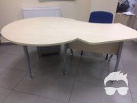 Стол офисный с приставкой новый Польша