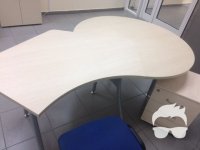 Стол офисный с приставкой новый Польша