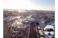 Видовой офис с террасой при выходе из метро